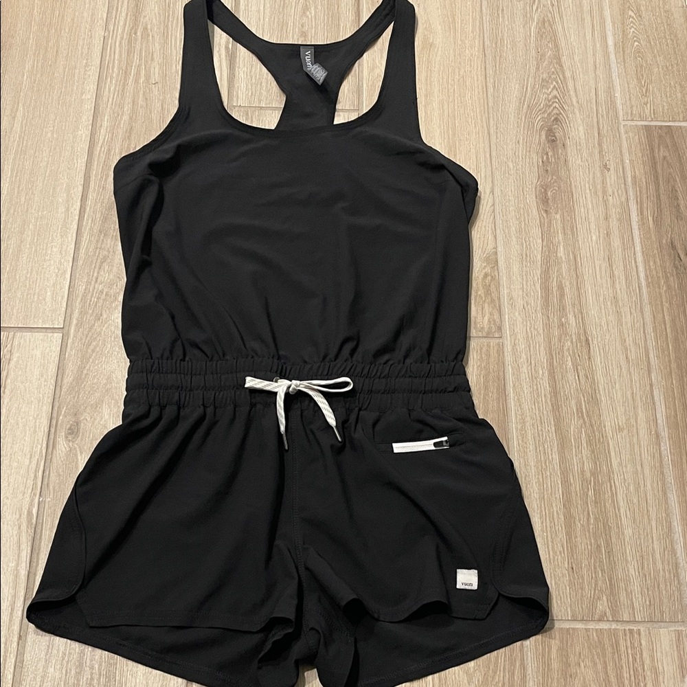 Vuori Black Clementine Romper